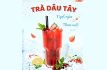 Trà Dâu Tươi – Món Uống Không Thể Thiếu Trong Menu Quán Của Bạn!