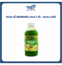 SINH TỐ BERRINO 1 LÍT - Dưa Lưới (CTKM: Mua 12 chai giảm 3k/chai, có thể mix)