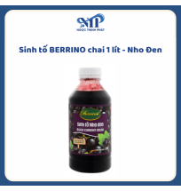SINH TỐ BERRINO 1 LÍT - Nho Đen (CTKM: Mua 12 chai giảm 3k/chai, có thể mix)