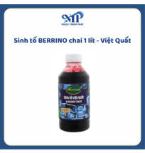 SINH TỐ BERRINO 1 LÍT - Việt Quất (CTKM: Mua 12 chai giảm 3k/chai, có thể mix)