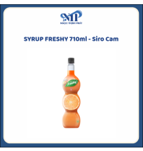 SYRUP FRESHY 710ml - Siro Cam (CTKM: Mua 12 chai giảm 5k/chai, có thể mix)