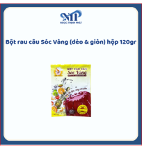 Bột rau câu Sóc Vàng (dẻo & giòn) hộp 120gr