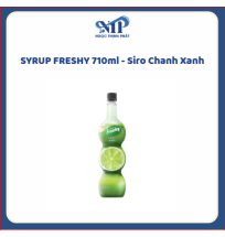 SYRUP FRESHY 710ml - Siro Chanh Xanh (CTKM: Mua 12 chai giảm 5k/chai, có thể mix)
