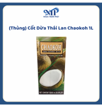 (Thùng) Cốt Dừa Thái Lan Chaokoh 1L