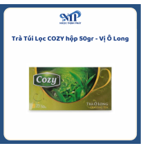 Trà Túi Lọc COZY hộp 50gr - vị OLong (CTKM: Mua 1 thùng giảm 2k/hộp)