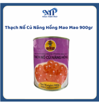 Thạch Nổ Củ Năng Mao Hồng Mao Mao 900gr (thùng 12 lon giảm 2k)