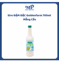 Siro ĐẬM ĐẶC Goldenfarm 700ml - Siro Mãng Cầu (CTKM: Mua 1 thùng giảm 2k/chai, có thể mix)