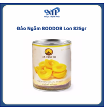 Đào ngâm BODDOB lon 825gr (CTKM: Mua 1 thùng giảm 6k/lon)