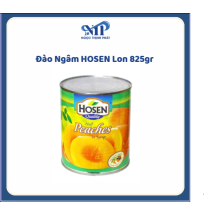 Đào ngâm HOSEN lon 825gr (CTKM: Mua 1 thùng giảm 1k/lon)
