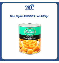 Đào ngâm RHODES lon 825gr (CTKM: Mua 1 thùng giảm 2k/lon)