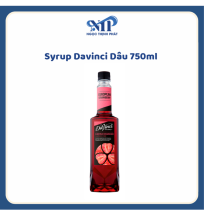 Syrup Davinci Dâu 750ml (CTKM: Mua 12 chai giảm 3k/ 1 chai, Có thể mix)