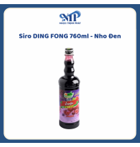 Siro DingFong 760ml - Nho Đen 