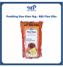 Pudding Dou Xian 1kg - Bột Plan Dâu  (CTKM: Mua 1T giảm 5k/ 1 gói, có thể mix)