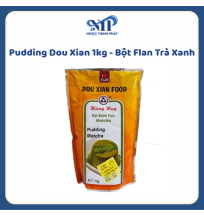 Pudding Dou Xian 1kg - Bột Plan Trà Xanh (CTKM: Mua 1T giảm 5k/ 1 gói, có thể mix)