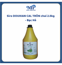 Siro DOUXIAN CAL TRÒN chai 2.5kg - Bạc Hà
