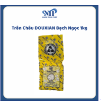 Trân châu DOUXIAN - Bạch Ngọc bịch 1kg (CTKM: Mua 1 thùng giảm 2k/bịch, Có thể mix)