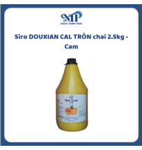 Siro DOUXIAN CAL TRÒN chai 2.5kg - Cam