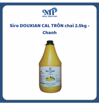 Siro DOUXIAN CAL TRÒN chai 2.5kg - Chanh