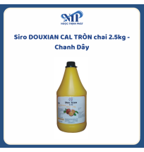 Siro DOUXIAN CAL TRÒN chai 2.5kg - Chanh Dây