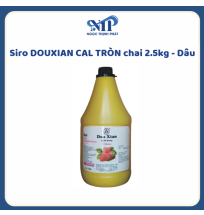 Siro DOUXIAN CAL TRÒN chai 2.5kg - Dâu
