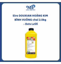 Siro DOUXIAN HOÀNG KIM BÌNH VUÔNG chai 2.5kg - Dưa Lưới
