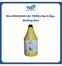 Siro DOUXIAN CAL TRÒN chai 2.5kg - Đường Đen