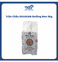 Trân châu DOUXIAN - Đường Đen bịch 3kg (CTKM: Mua 1 thùng giảm 9k/bịch, Có thể mix)