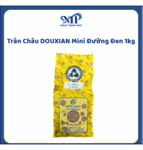 Trân châu DOUXIAN Mini - Đường Đen bịch 1kg (CTKM: Mua 1 thùng giảm 2k/bịch, Có thể mix)