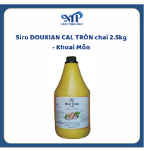 Siro DOUXIAN CAL TRÒN chai 2.5kg - Khoai Môn