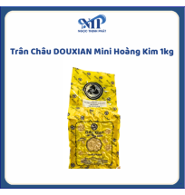 Trân châu DOUXIAN Mini - Hoàng Kim bịch 1kg (CTKM: Mua 1 thùng giảm 2k/bịch, Có thể mix)