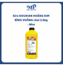 Siro DOUXIAN HOÀNG KIM BÌNH VUÔNG chai 2.5kg - Nho