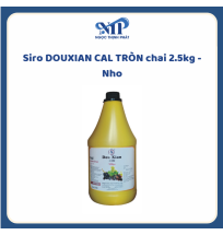 Siro DOUXIAN CAL TRÒN chai 2.5kg - Nho