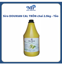 Siro DOUXIAN CAL TRÒN chai 2.5kg - Táo Xanh