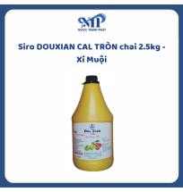 Siro DOUXIAN CAL TRÒN chai 2.5kg - Xí Muội
