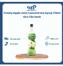 Freshy Apple Juice Concentrate Syrup 710ml – Siro Táo Xanh