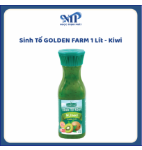 Sinh Tố GOLDEN FARM 1 lít - Kiwi (CTKM: Mua 1 thùng giảm 2k/chai, có thể mix)