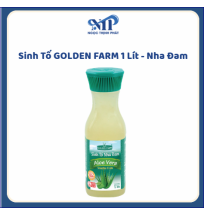 Sinh Tố GOLDEN FARM 1 lít - Nha Đam (CTKM: Mua 1 thùng giảm 2k/chai, có thể mix)