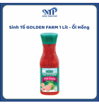 Sinh Tố GOLDEN FARM 1 lít - Ổi Hồng (CTKM: Mua 1 thùng giảm 2k/chai, có thể mix)