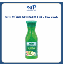 Sinh Tố GOLDEN FARM 1 lít - Táo Xanh (CTKM: Mua 1 thùng giảm 2k/chai, có thể mix)