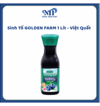 Sinh Tố GOLDEN FARM 1 lít - Việt Quất (CTKM: Mua 1 thùng giảm 2k/chai, có thể mix)