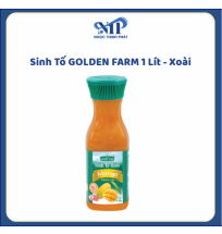 Sinh Tố GOLDEN FARM 1 lít - Xoài (CTKM: Mua 1 thùng giảm 2k/chai, có thể mix)