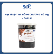 Hạt Thuỷ Tinh HÙNG CHƯƠNG hủ 1kg - vị Café (CTKM: mua 1 thùng giảm 2k/hủ, có thể mix)