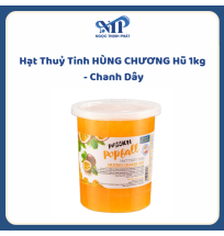 Hạt Thuỷ Tinh HÙNG CHƯƠNG hủ 1kg - vị Chanh Dây (CTKM: mua 1 thùng giảm 2k/hủ, có thể mix)