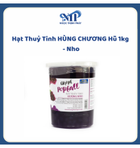 Hạt Thuỷ Tinh HÙNG CHƯƠNG hủ 1kg - vị Nho (CTKM: mua 1 thùng giảm 2k/hủ, có thể mix)