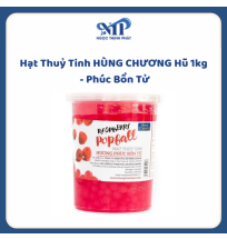 Hạt Thuỷ Tinh HÙNG CHƯƠNG hủ 1kg - vị Phúc Bồn Tử (CTKM: mua 1 thùng giảm 2k/hủ, có thể mix)
