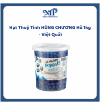 Hạt Thuỷ Tinh HÙNG CHƯƠNG hủ 1kg - vị Việt Quất (CTKM: mua 1 thùng giảm 2k/hủ, có thể mix)