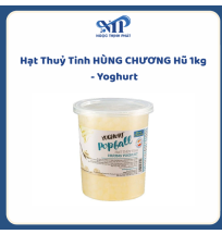 Hạt Thuỷ Tinh HÙNG CHƯƠNG hủ 1kg - vị Yogurt (CTKM: mua 1 thùng giảm 2k/hủ, có thể mix)