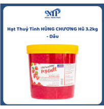 Hạt Thuỷ Tinh HÙNG CHƯƠNG hủ 3.2kg - vị Dâu