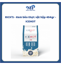 RICH'S - Kem béo thực vật hộp 454gr - ICEHOT (CTKM: Mua 1 thùng giảm 2k/hộp)