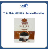 Trân châu Kun Han - Caramel  bịch 2kg (CTKM: Mua 1 thùng giảm 3k/bịch, Có thể mix)